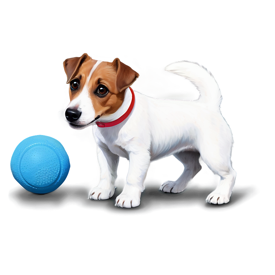 Jack Russell With Ball Png Ycc5 PNG Image