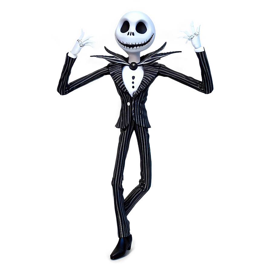 Jack Skellington Pattern Png Msu21 PNG Image