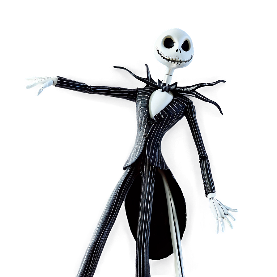 Jack Skellington Pattern Png Qrq PNG Image