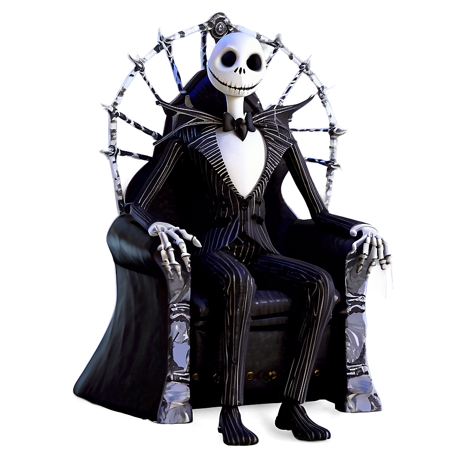 Jack Skellington Throne Png Ncc54 PNG Image