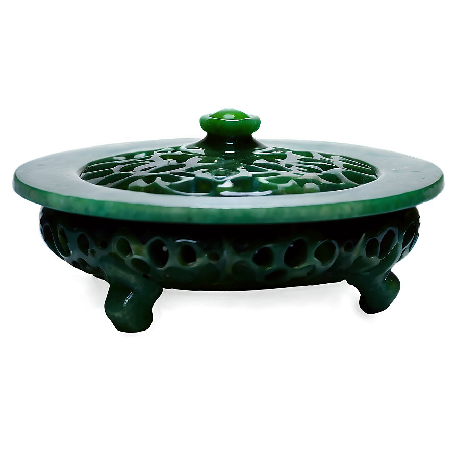 Jade Incense Burner Png 06112024 PNG Image