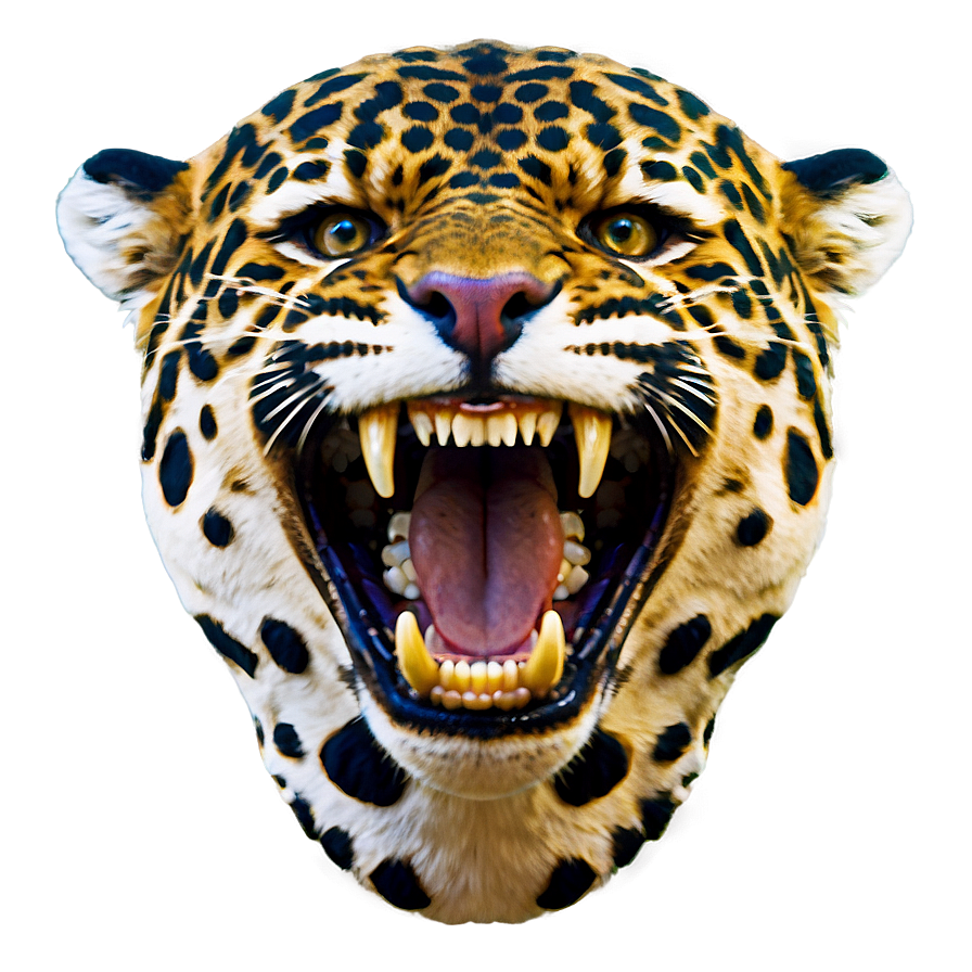 Jaguars Powerful Jaws Png Bwd PNG Image