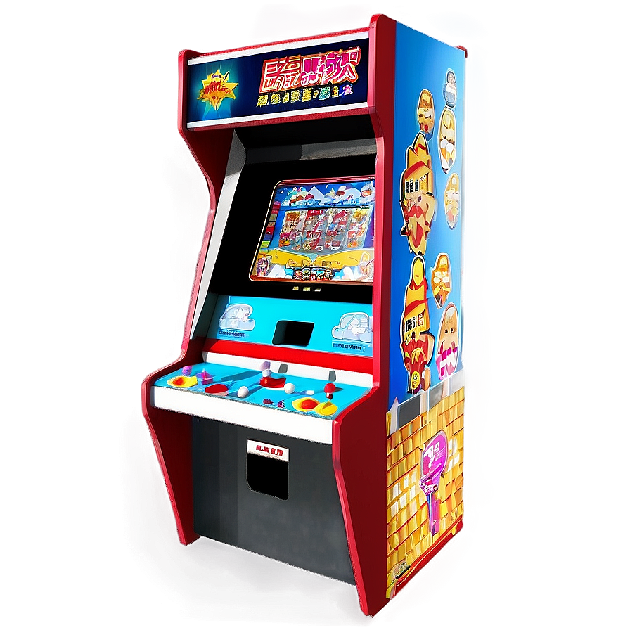 Japan Arcade Game Machine Png Cii47 PNG Image