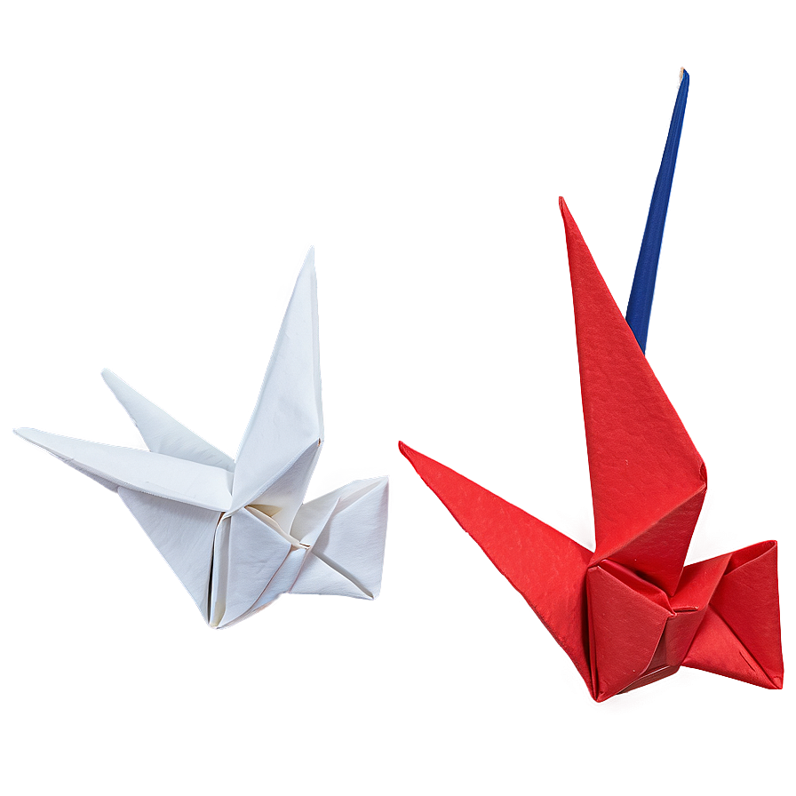 Japan Origami Paper Cranes Png Hmh23 PNG Image