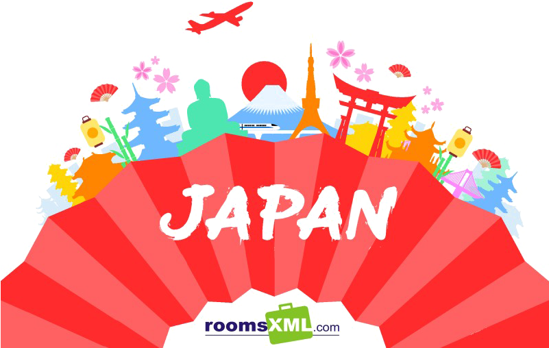 Japan Travel Collage PNG Image