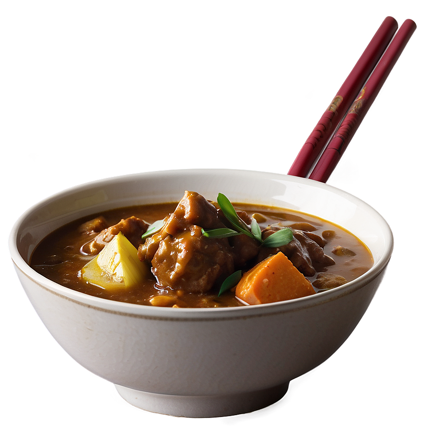 Japanese Curry Rice Bowl Png Hip PNG Image