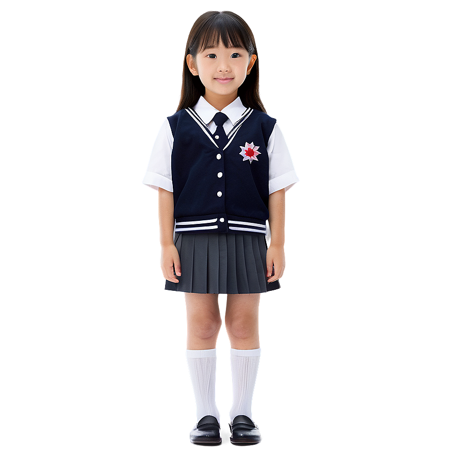 Japanese School Uniform Png 06112024 PNG Image