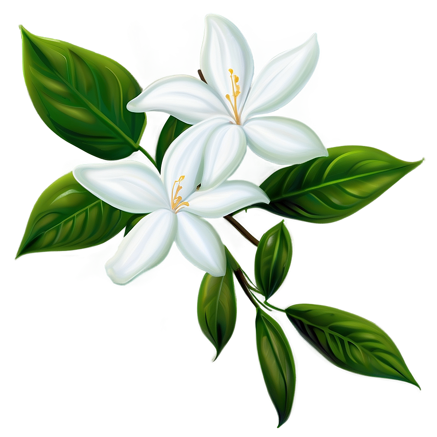 Jasmine Night Flower Png Smk77 PNG Image