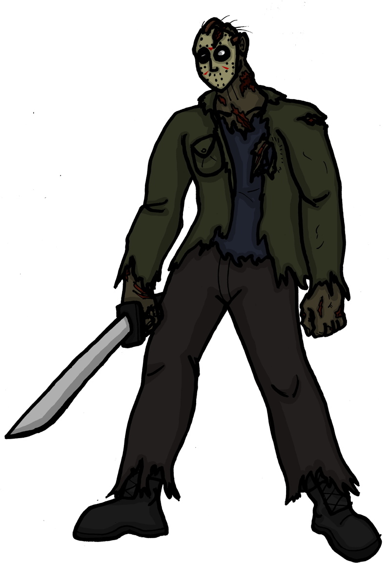 Jason Voorhees Illustration PNG Image