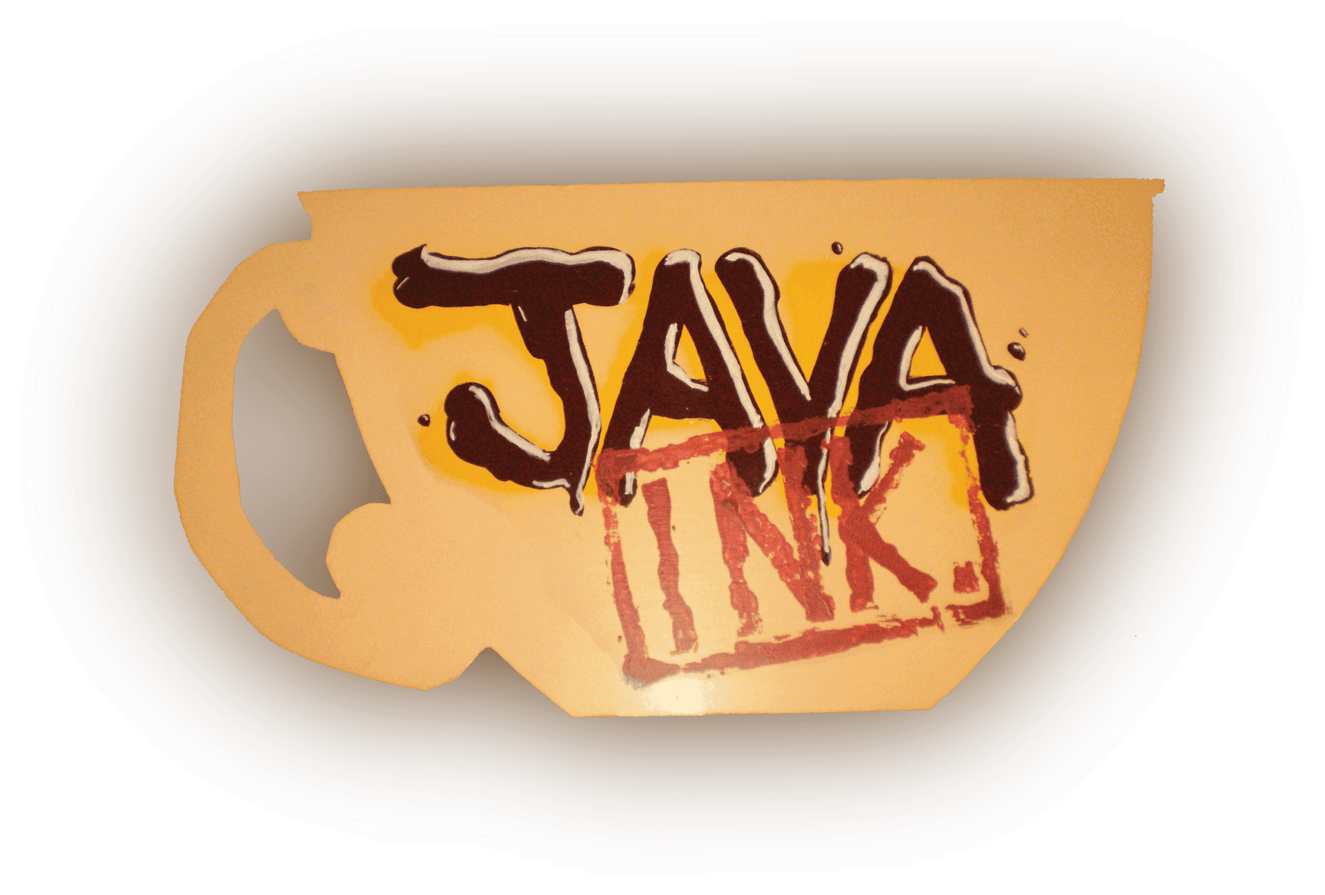 Java Ink Coffee Cup Design PNG Image