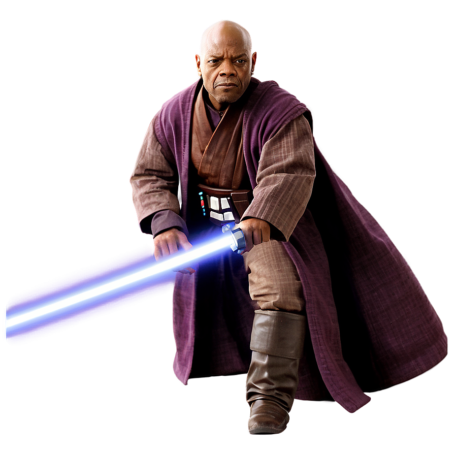 Jedi Master Mace Windu Png 88 PNG Image