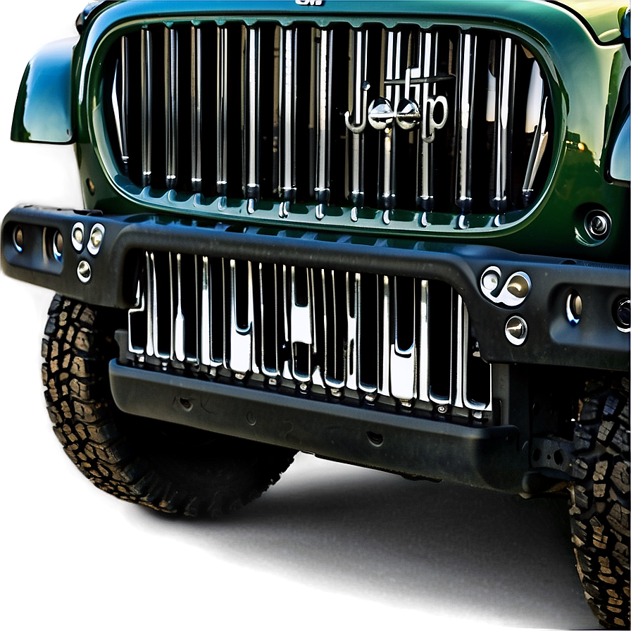 Jeep Grill Detail Png Bft66 PNG Image