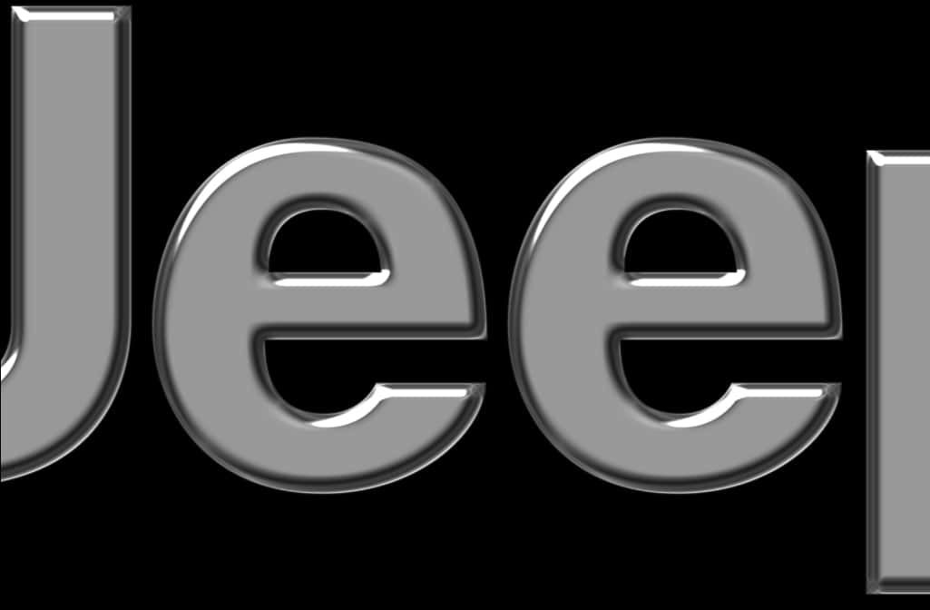 Jeep Logo Blackand White PNG Image