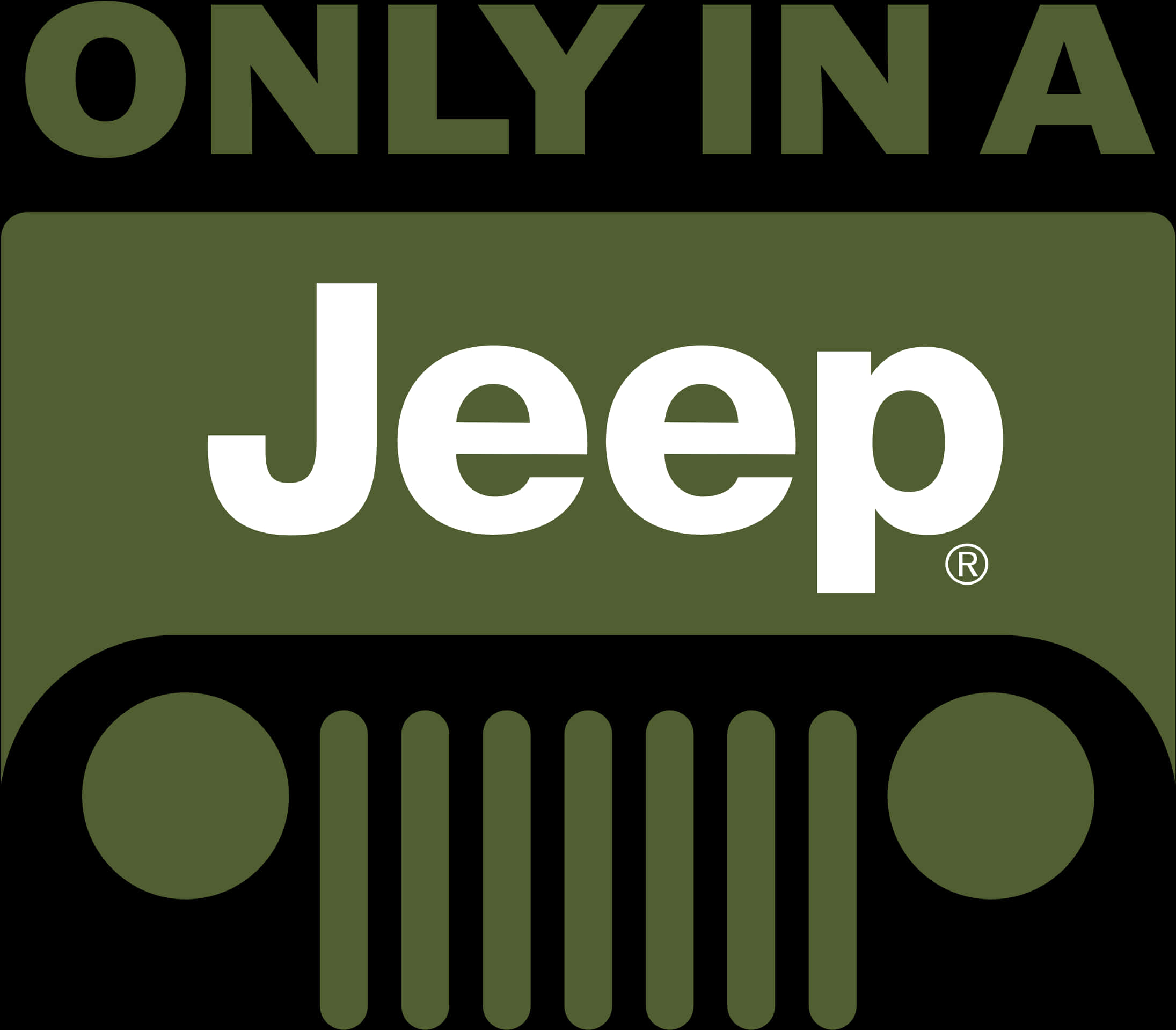 Jeep Only In A Logo PNG Image