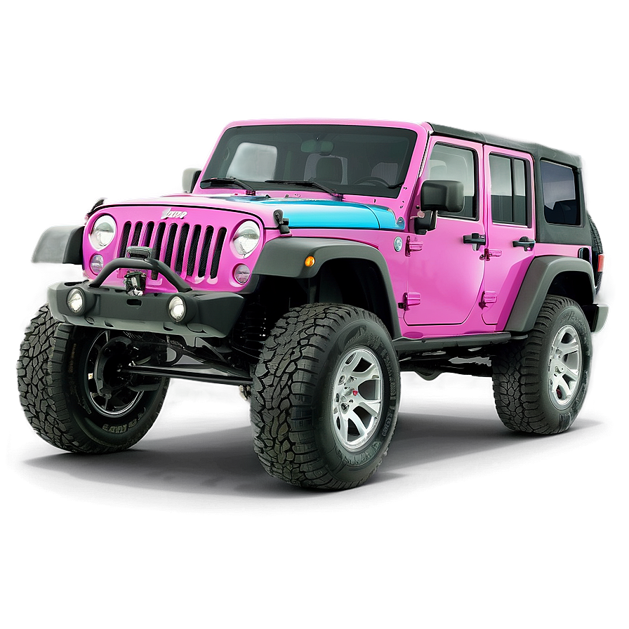 Jeep Wave Colorful Artwork Png Ehp PNG Image