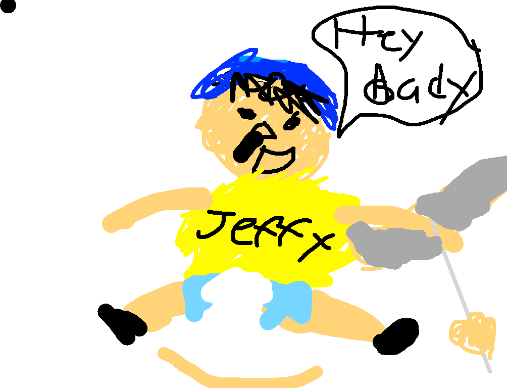 Jeffy Character Drawing PNG Image