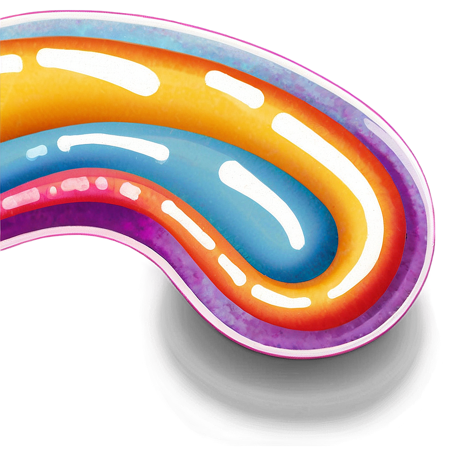 Jelly Bean Candy Rainbow Png Ach53 PNG Image