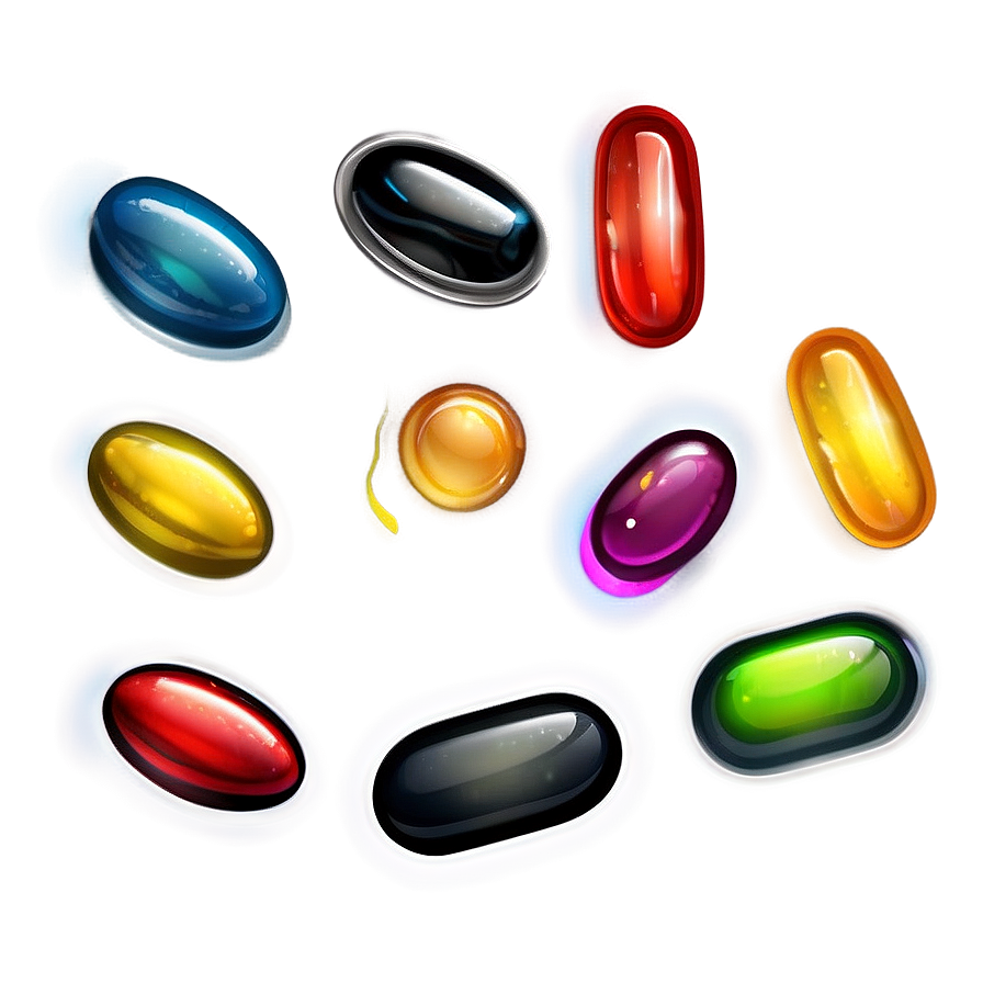 Jellybean Glossy Icons Png 80 PNG Image