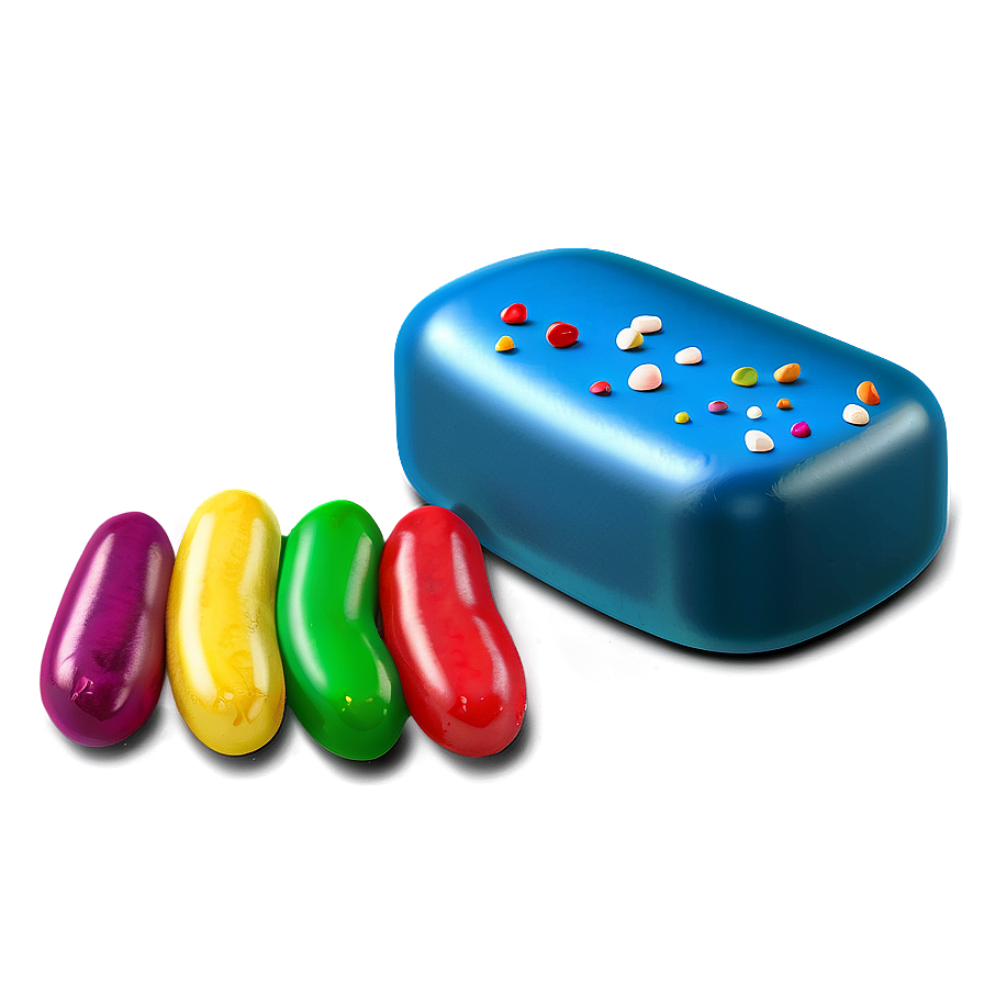 Jellybean Miniature Set Png Qmi65 PNG Image