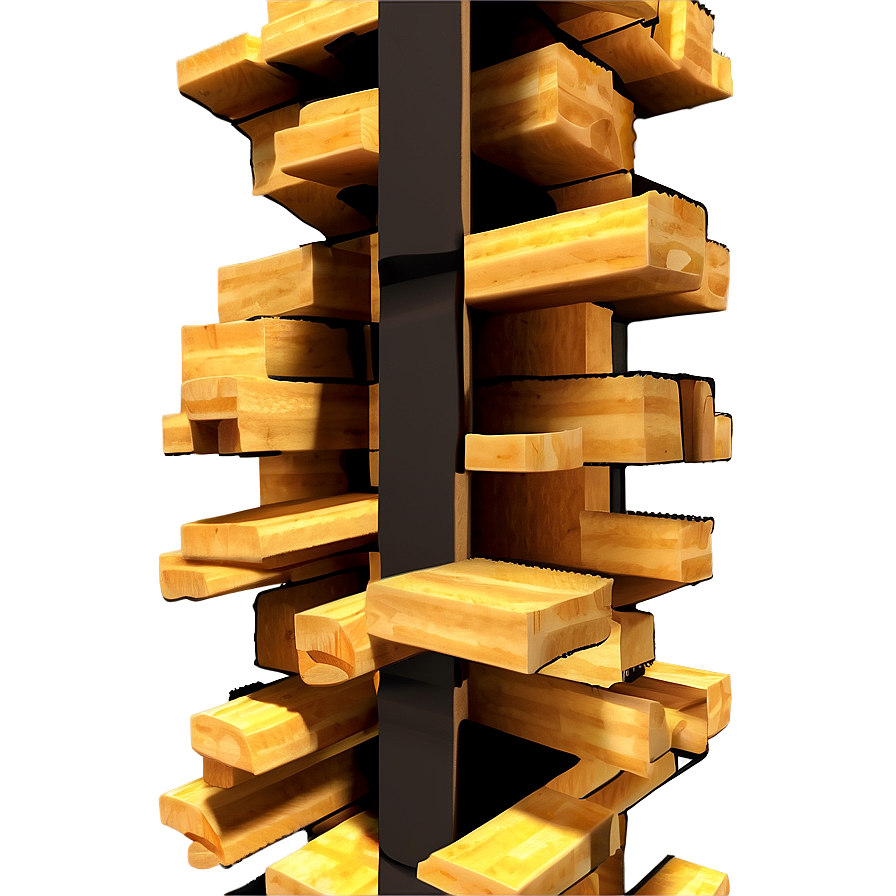 Jenga Tower Collapse Png Pgn PNG Image