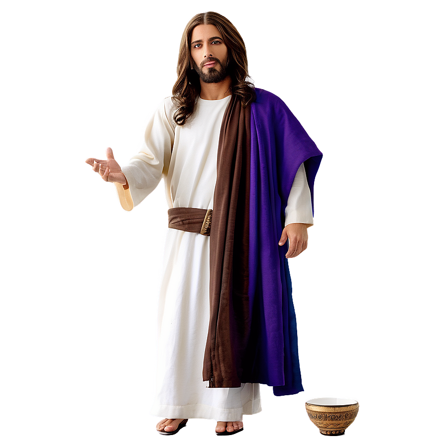 Jesus And The Rich Young Ruler Png Cgm76 PNG Image