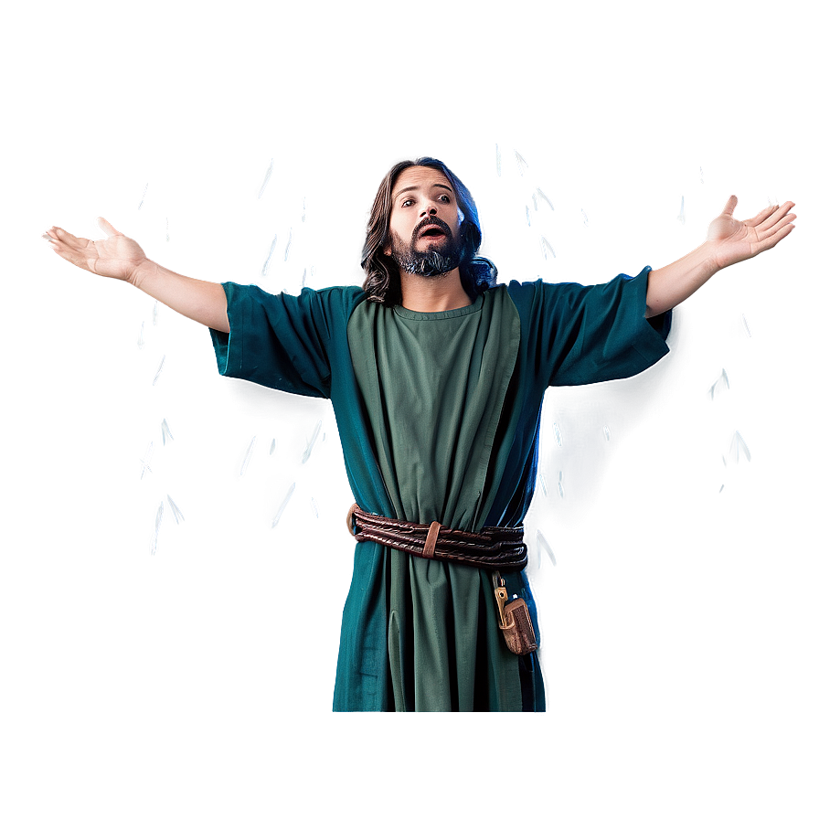 Jesus Calming The Storm Png Aog98 PNG Image