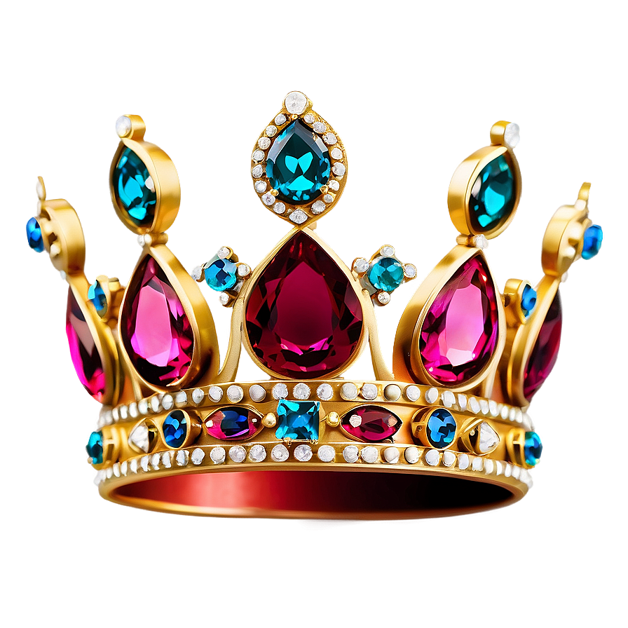 Jewel-encrusted Crown Png 04302024 PNG Image