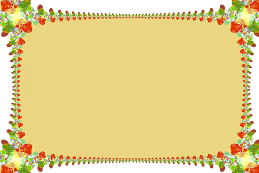 Jeweled Frame Design PNG Image