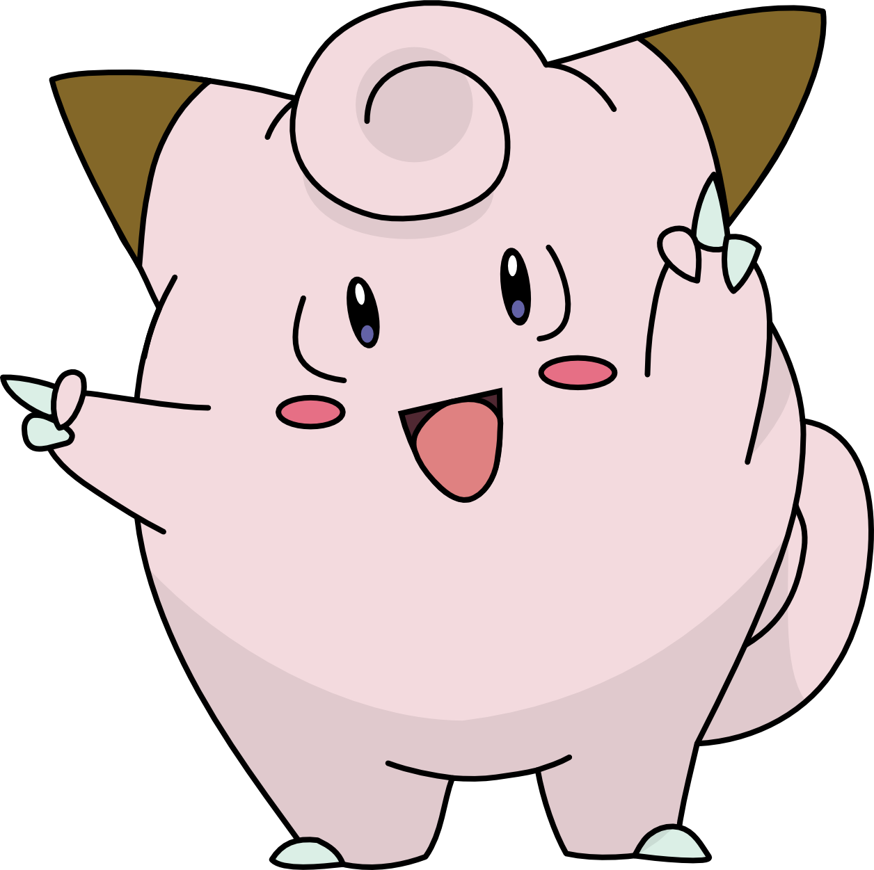 Jigglypuff Pokemon Cartoon PNG Image