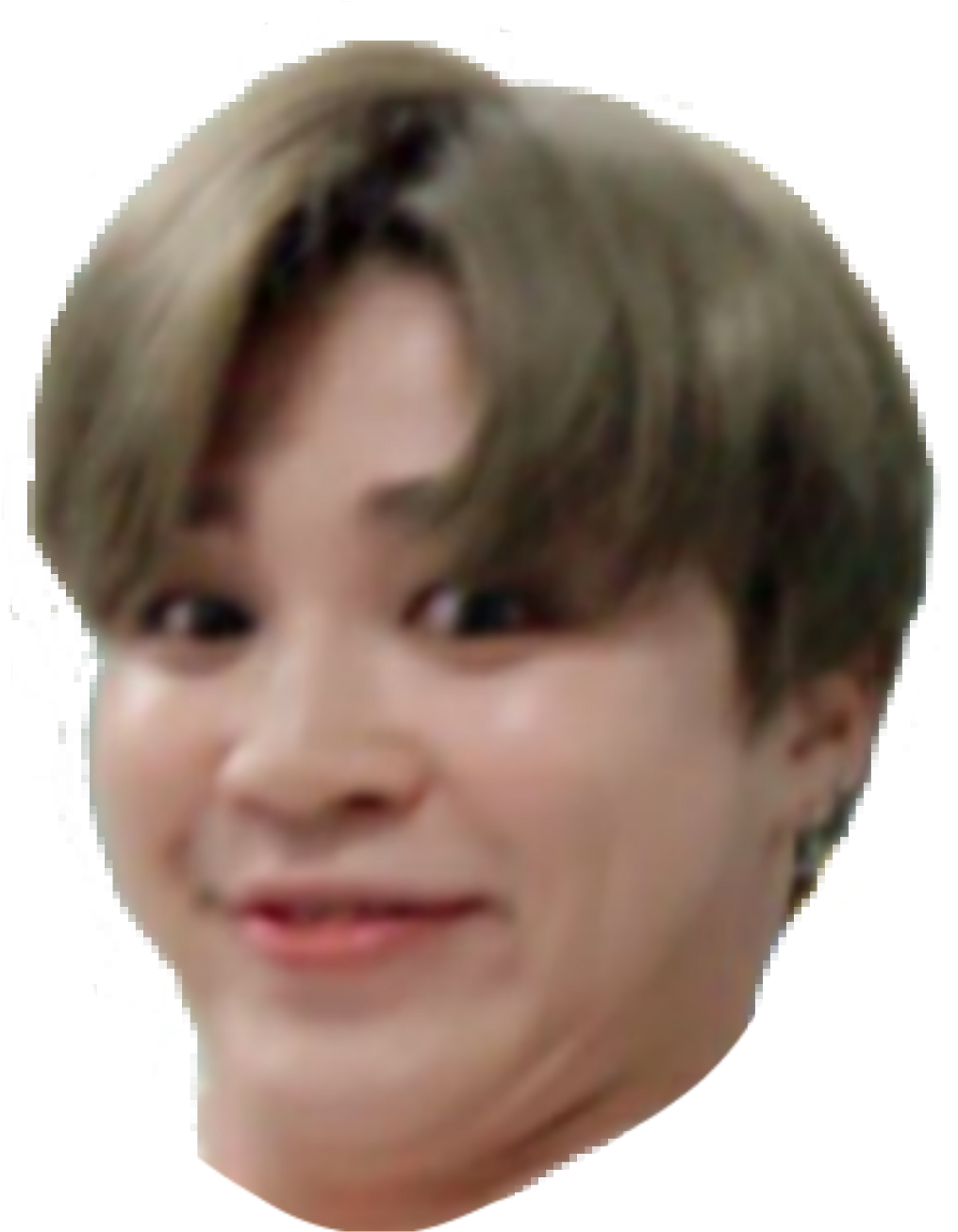 Jimin Smiling Cutout PNG Image