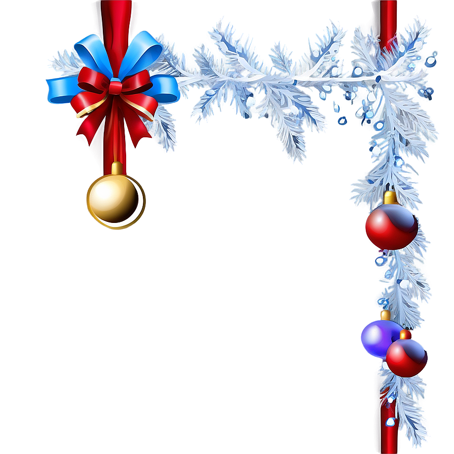 Jingle Bells Holiday Border Png 48 PNG Image