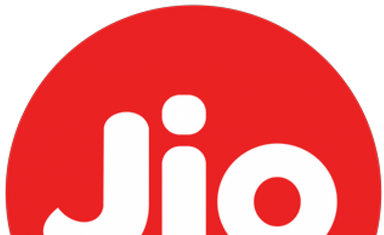 Jio Logo Red Background PNG Image