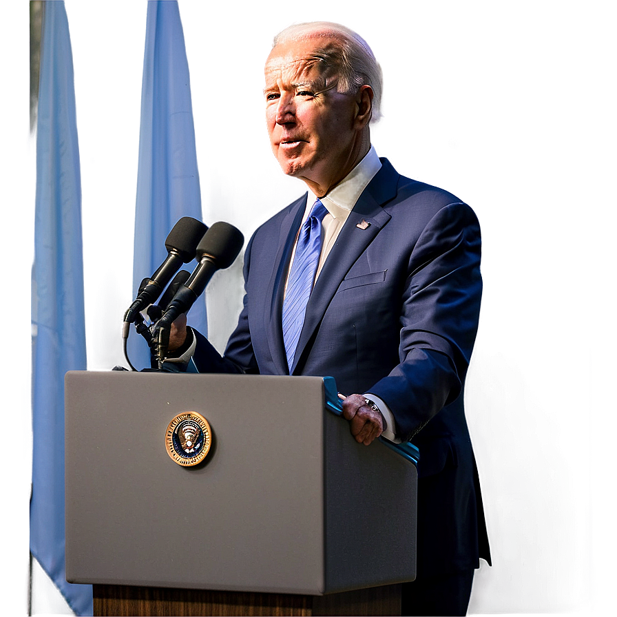 Joe Biden Civil Rights Speech Png Alr86 PNG Image