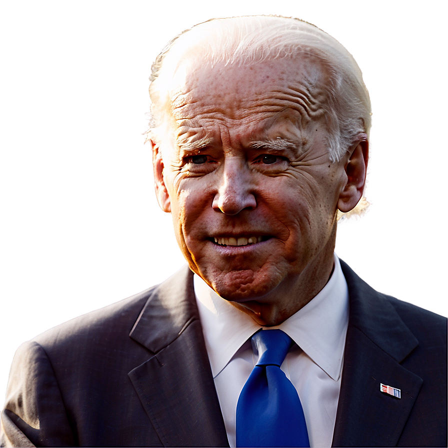 Joe Biden Face B PNG Image