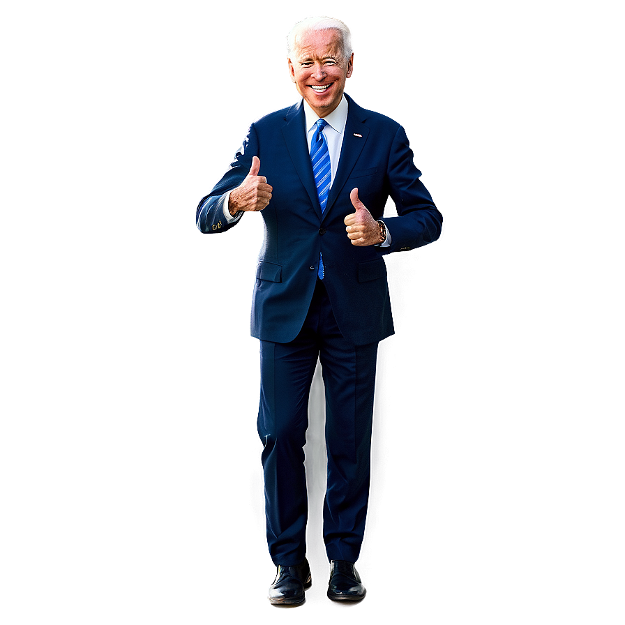 Joe Biden Thumbs Up Png Ece PNG Image