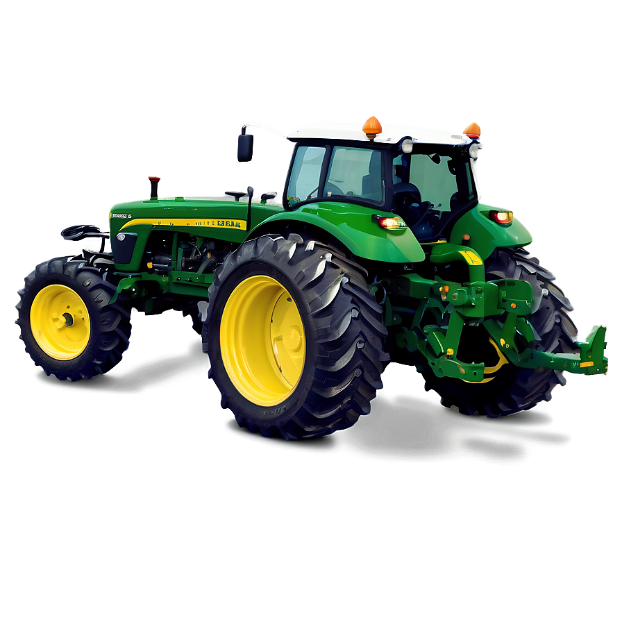 John Deere Modern Tractor Model Png Xwi PNG Image