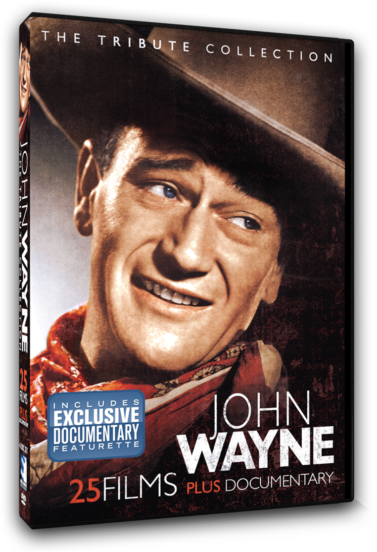 John Wayne Tribute Collection D V D Cover PNG Image