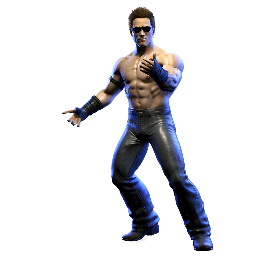 Johnny Cage Victory Stance Png 06292024 PNG Image