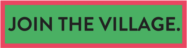 Join The Village Green Banner PNG Image