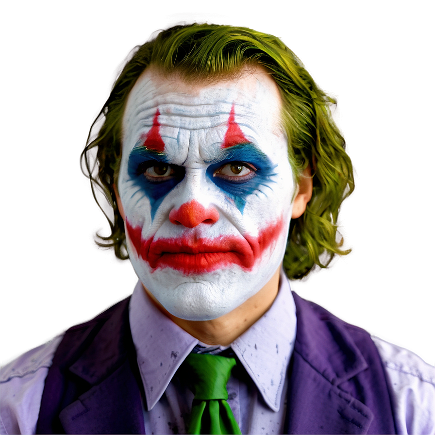 Joker Halloween Makeup Png 06272024 PNG Image