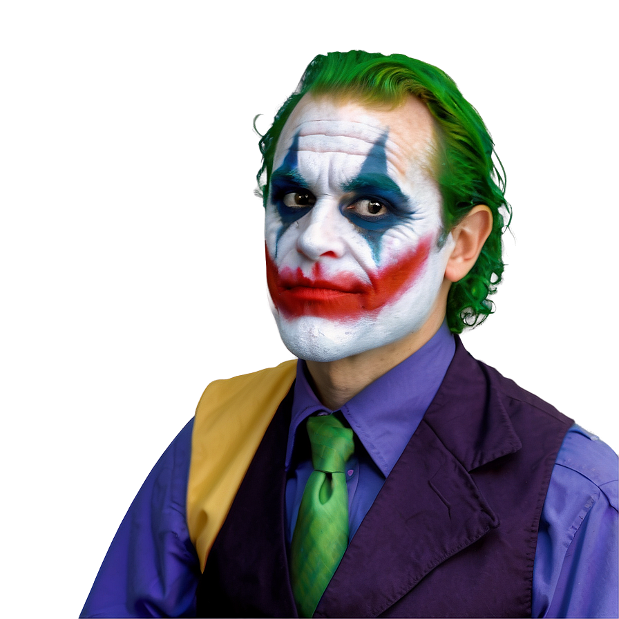 Joker Makeup For Beginners Png Dhg PNG Image