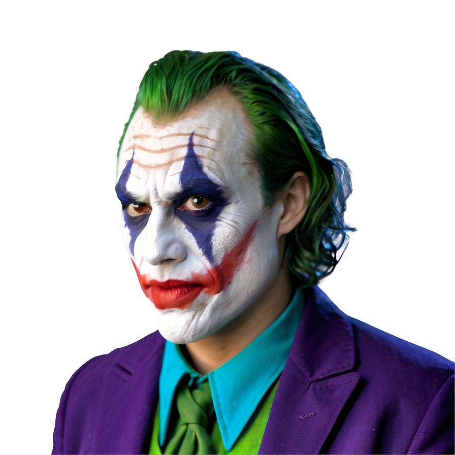 Joker Makeup For Cosplay Png Mfk69 PNG Image