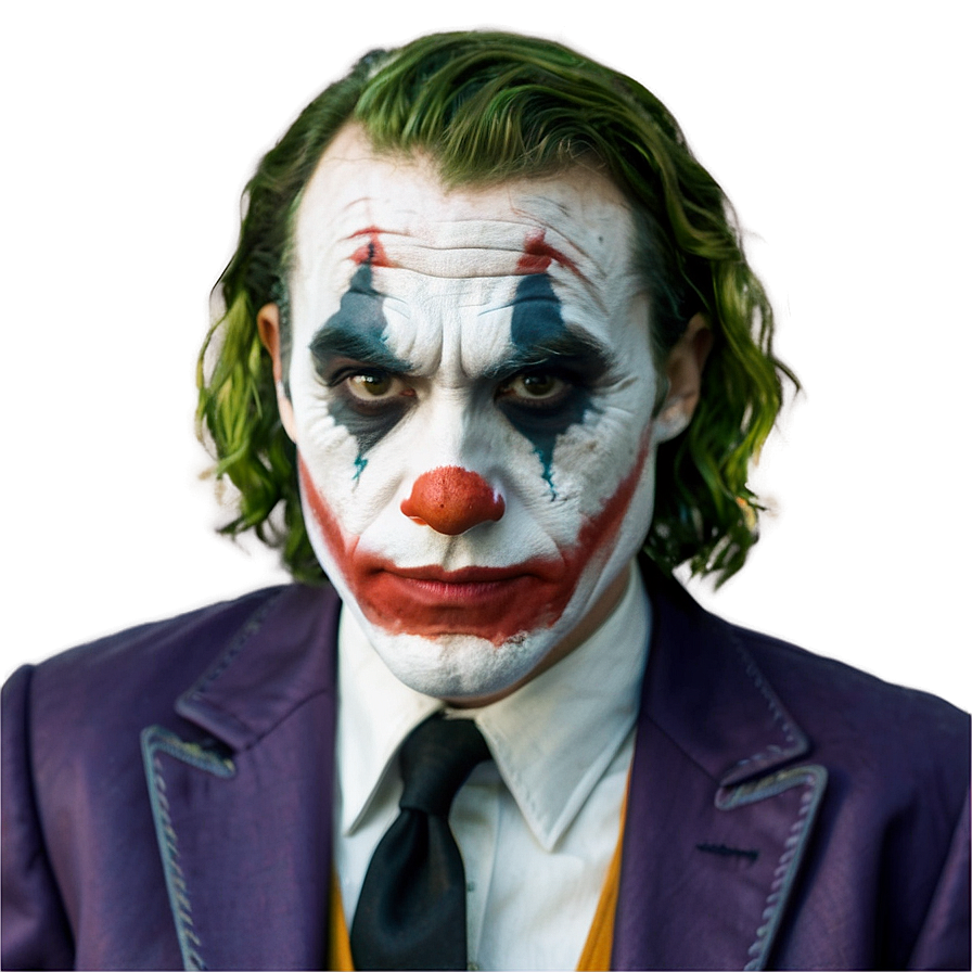 Joker Makeup Transformation Png 34 PNG Image