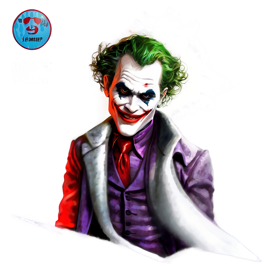 Joker Reimagined Art Png Jum51 PNG Image