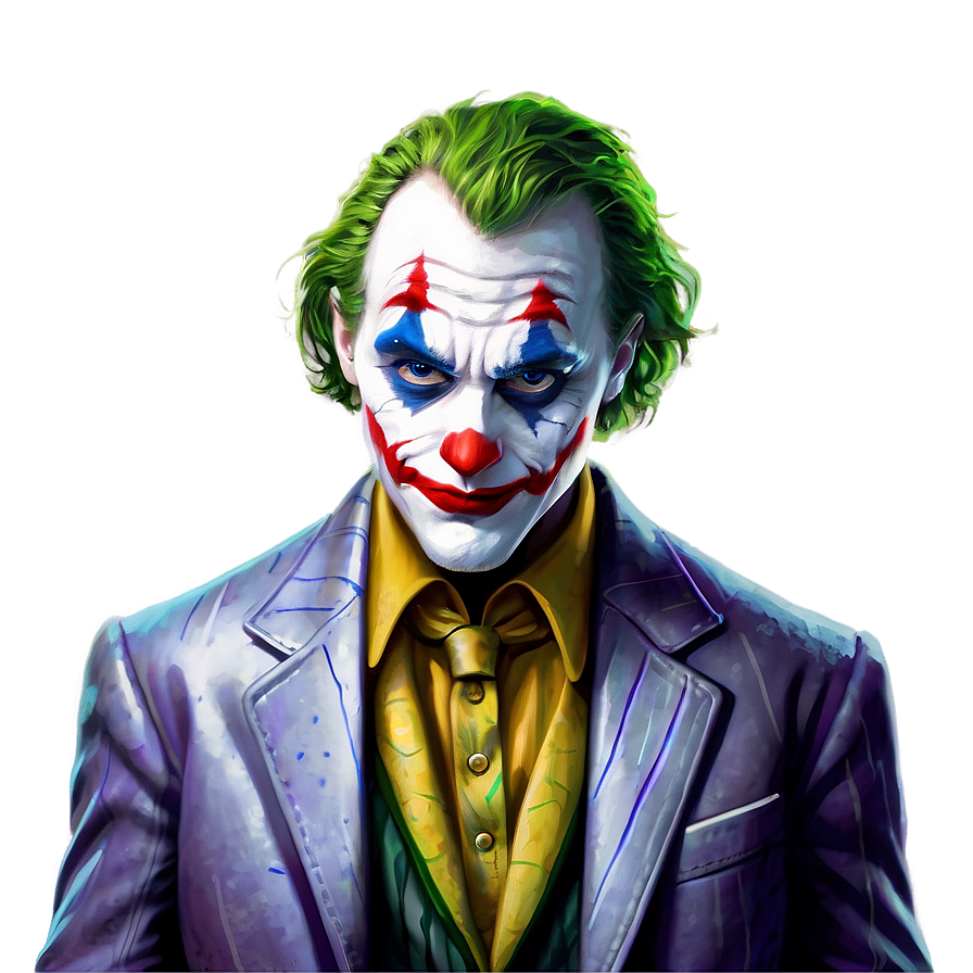 Joker Reimagined Art Png Xvq96 PNG Image