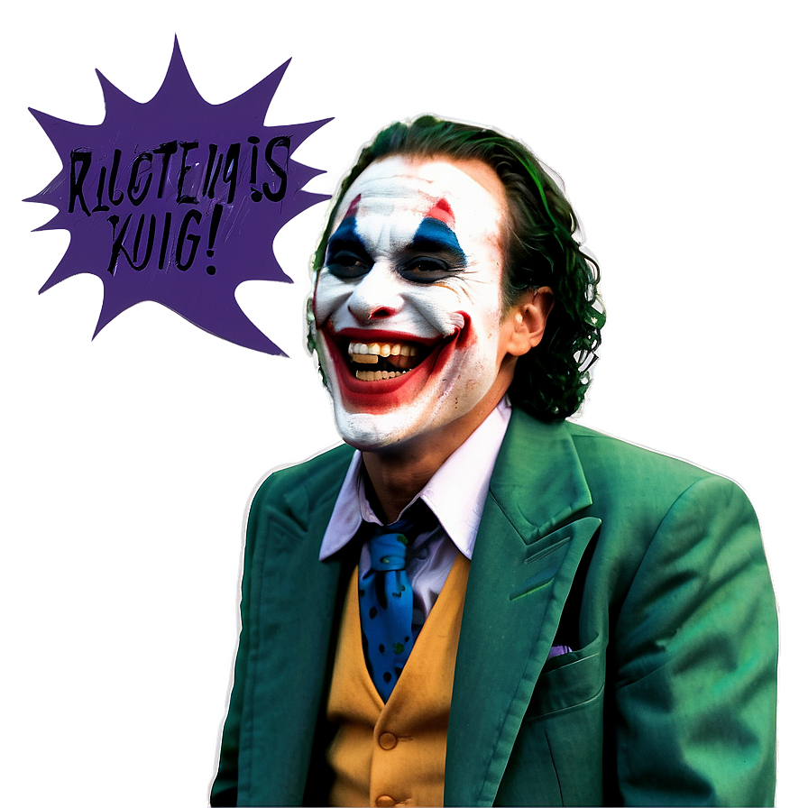 Joker's Laughing Scene Png 41 PNG Image