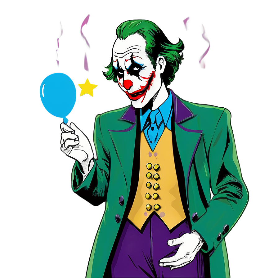 Joker's Magic Trick Png Bvy96 PNG Image