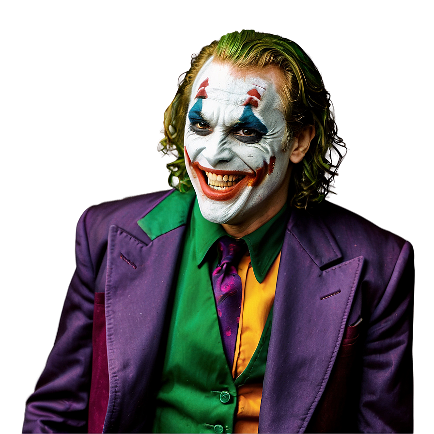 Joker's Menacing Laugh Png 06122024 PNG Image