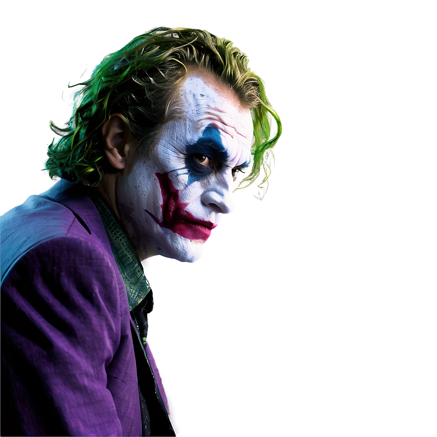 Joker's Psychotic Gaze Png Eyi PNG Image