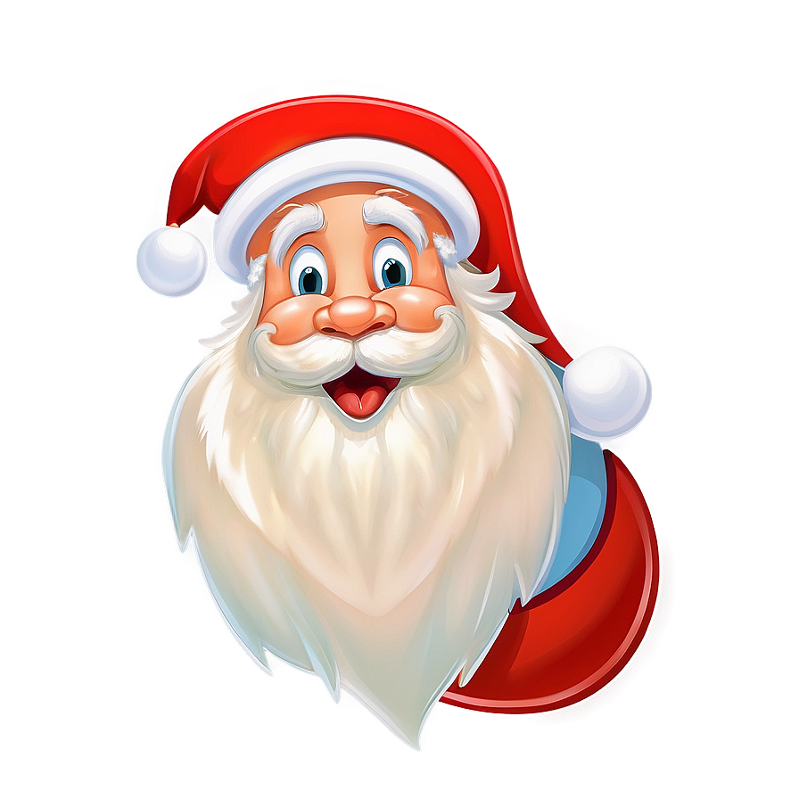 Jolly Santa Cartoon Illustration Png 86 PNG Image